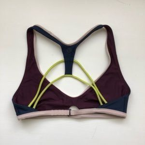 Lululemon reversible Swim top Navy/Maroon Size 6